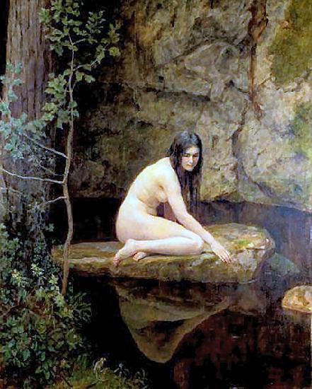 John Collier The water nymph China oil painting art